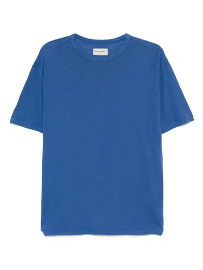 Officine Generale Stückgefärbtes T-shirt