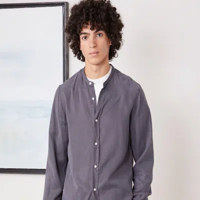 Officine Generale Gaspard Shirt Lyocell In Gray