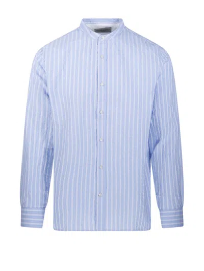 Officine Generale Gaston Shirt In Blue