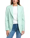 Officine Generale Giovanni Wool Blazer In Blue