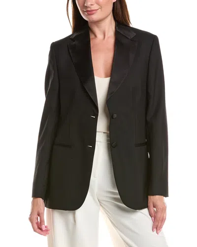 Officine Generale Giovanni Wool Jacket In Black