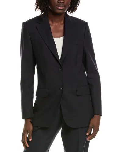Officine Generale Giovanni Wool Jacket In Black
