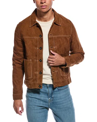 OFFICINE GENERALE OFFICINE GÉNÉRALE GOAT SUEDE JACKET