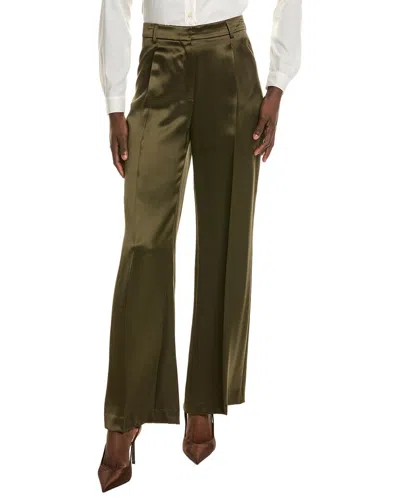 Officine Generale Gracella Fluid Pant In Green
