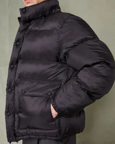 Officine Generale H26 Down Jacket In Black