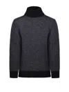 Officine Generale Turtleneck Sweater In Black