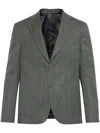 OFFICINE GENERALE HERRINGBONE-PATTERN BLAZER