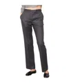 Officine Generale High-waisted Casual Pants In Blue