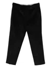 Officine Generale Hoche Tapered-hose Aus Cord In Black
