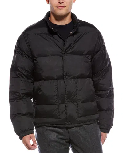 Officine Generale Horace Puffer Coat In Black