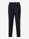 Officine Generale Officine Générale Hugo Formal Pants In Blue