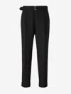 Officine Generale Officine Générale Hugo Formal Pants In Black