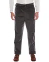 Officine Generale Hugo Garment-dyed Corduroy Pant In Gray