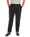Officine Generale Hugo Wool Pant In Black