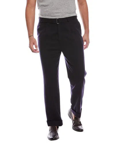 Officine Generale Humphrey Wool & Cashmere-blend Pant In Blue