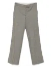 Officine Generale Pantalon Ilenia In Mid Grey