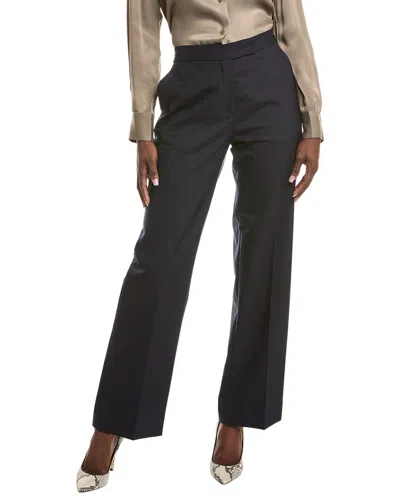 Officine Generale Ilenia Wool Pant In Black