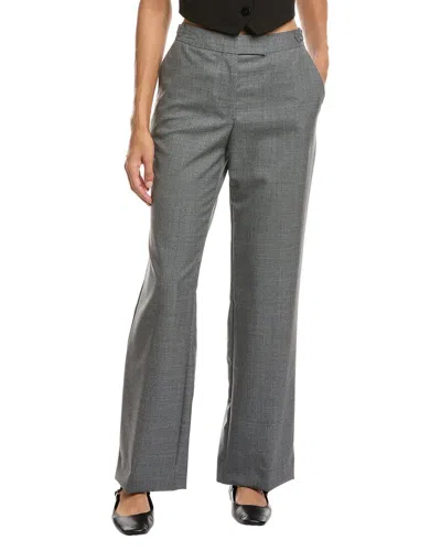 Officine Generale Ilenia Wool Pant In Gray