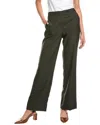 Officine Generale Ilenia Wool Pant In Green