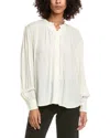 Officine Generale Isabeau Frilled Shirt In White