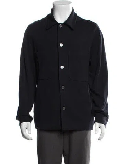 Pre-owned Officine Generale Jacket In Blue