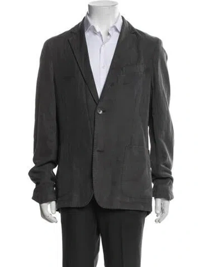 Pre-owned Officine Generale Jacket In Gray