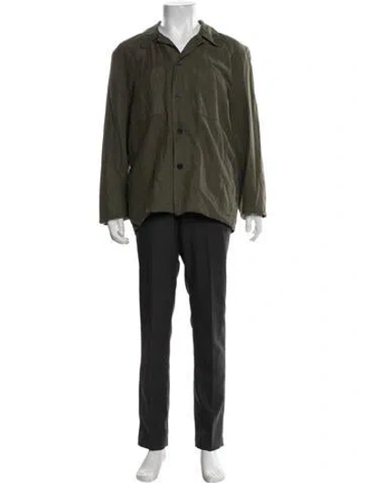 Pre-owned Officine Generale Jacket In Green
