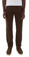 Officine Generale James Corduroy Pants Iced Coffee In Brown