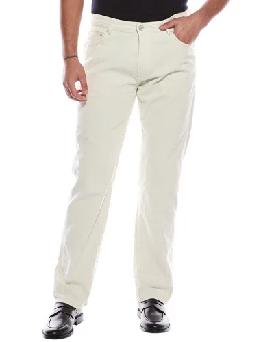Officine Generale James Pigment-dyed Baby Corduroy Pant In White