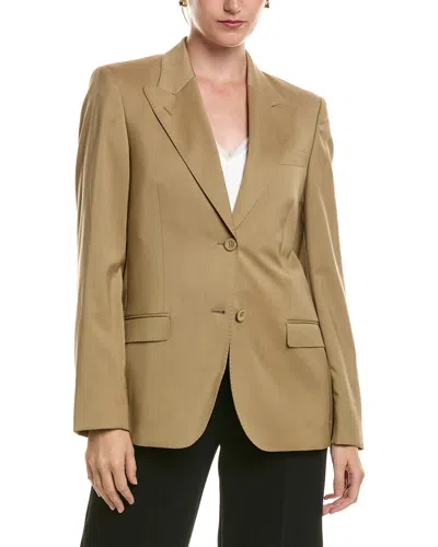 Officine Generale Janelle Wool Jacket In Brown