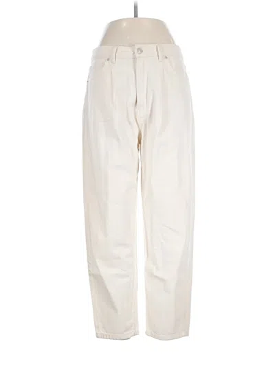 Pre-owned Officine Generale Jeans In Ivory