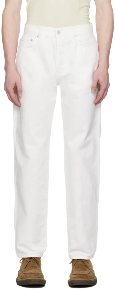 Officine Generale James Slim-fit Jeans In Moon