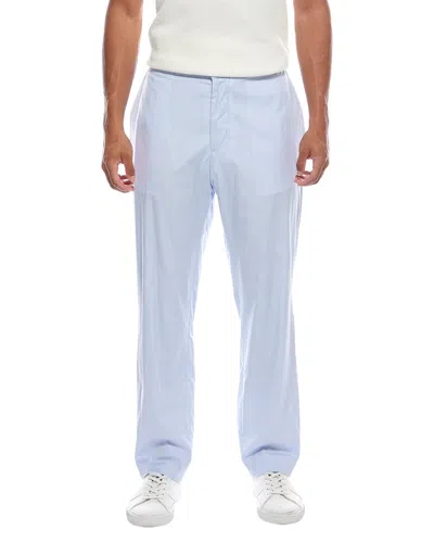 Officine Generale Joaquim Poplin Pant In Blue