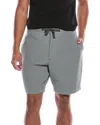 Officine Generale Joaquim Poplin Short In Gray