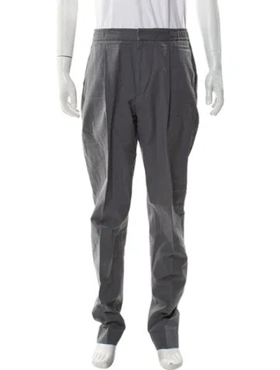 Pre-owned Officine Generale Joggers In Gray