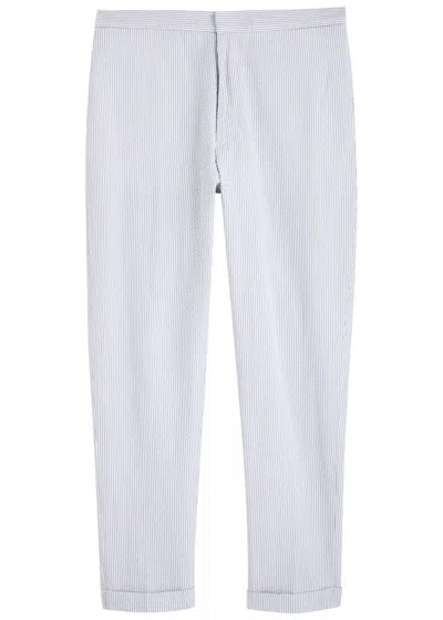 Officine Generale Officine Générale Joseph Pinstripe Seersucker Trousers
