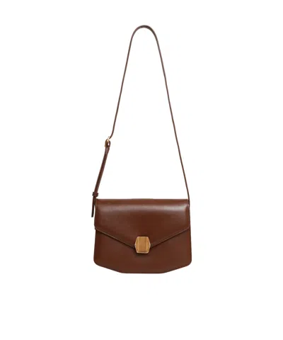 Officine Generale June Bag In Brown