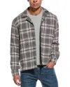 Officine Generale Justin Wool-blend Jacket In Gray
