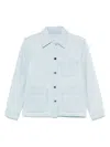 Officine Generale Kalinka Jacket In Blue