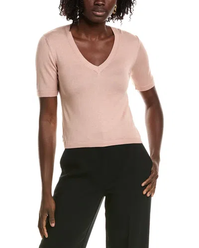 Officine Generale Knit Top In Neutral