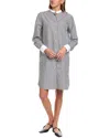 Officine Generale Laetitia Shirt Dress In White