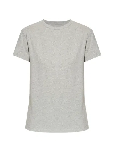 Officine Generale Lara Organic-cotton T-shirt In Gray