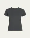 Officine Generale Lara Short-sleeve Tee In Black