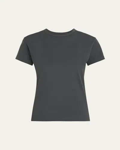 Officine Generale Lara Short-sleeve Tee In Black