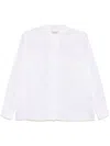 Officine Generale Officine Générale Lauranne Cotton Satin Stripe In White