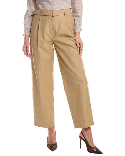 Officine Generale Lauren Pant In Neutral