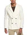Officine Generale Leon Corduroy Jacket In White