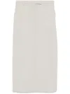 Officine Generale Skirt Officine Générale Woman Color Grey In White