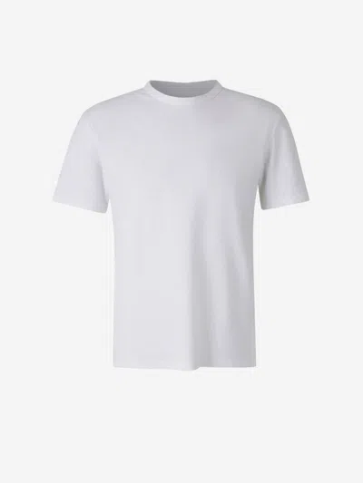 OFFICINE GENERALE OFFICINE GÉNÉRALE LINEN COTTON T-SHIRT
