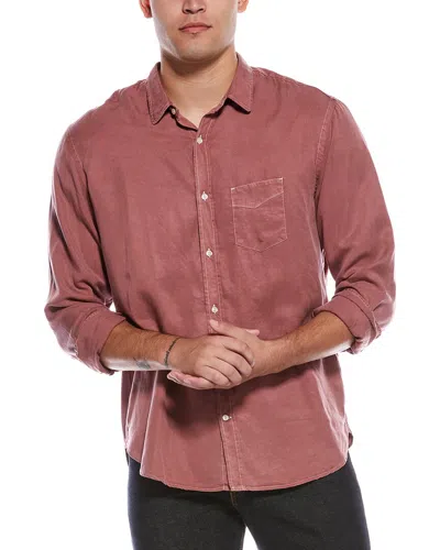 Officine Generale Lipp Shirt In Red
